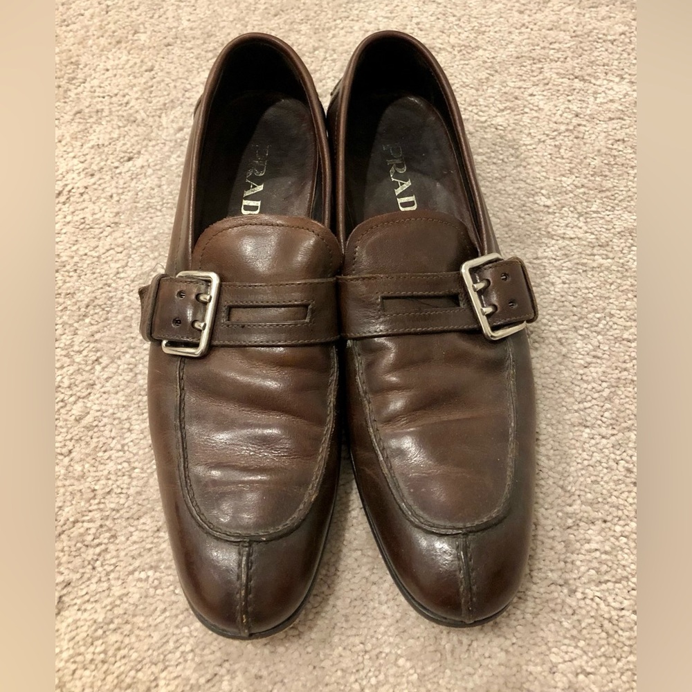 Vintage Men’s Prada Loafers with buckle - size 7.5